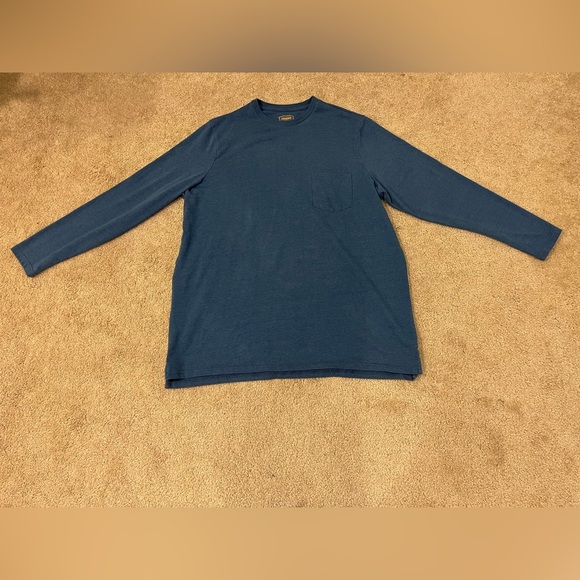The Foundry Supply Co. Long Sleeve Tee with Pocket - Picture 1 of 6